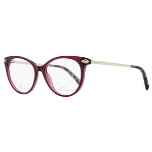 Swarovski Arching Oval Eyeglasses SK5312 069 Shiny Bordeaux 51mm